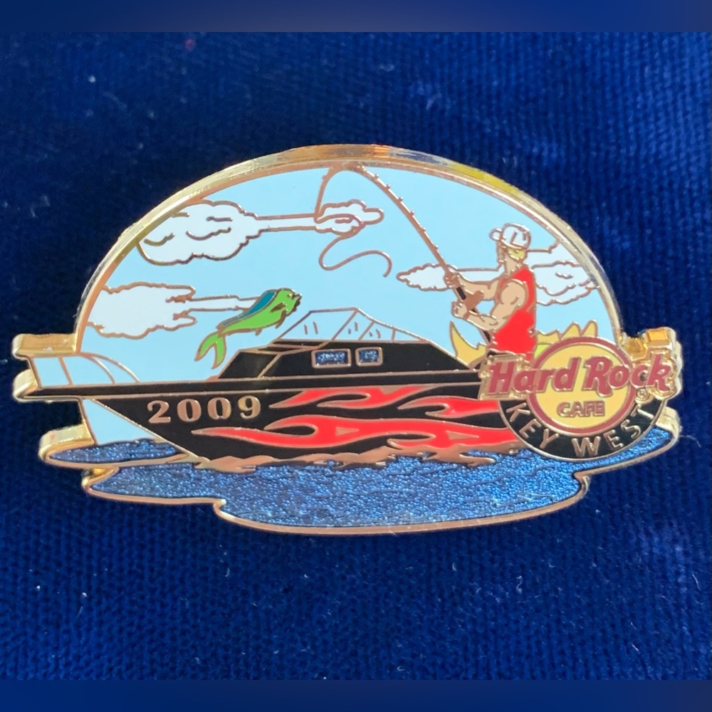Hard Rock Cafe 2009 Key West Fishing Pin Limited Edition 300